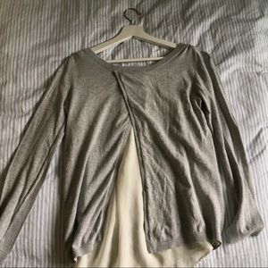 Cute sweater with silky lining